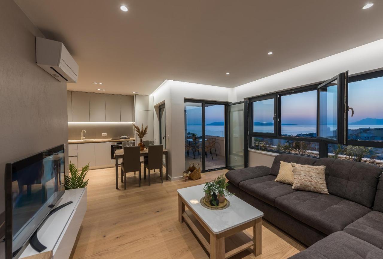 Luxury Apartment See To Sea-Sea&City View มาคาร์สกา ภายนอก รูปภาพ
