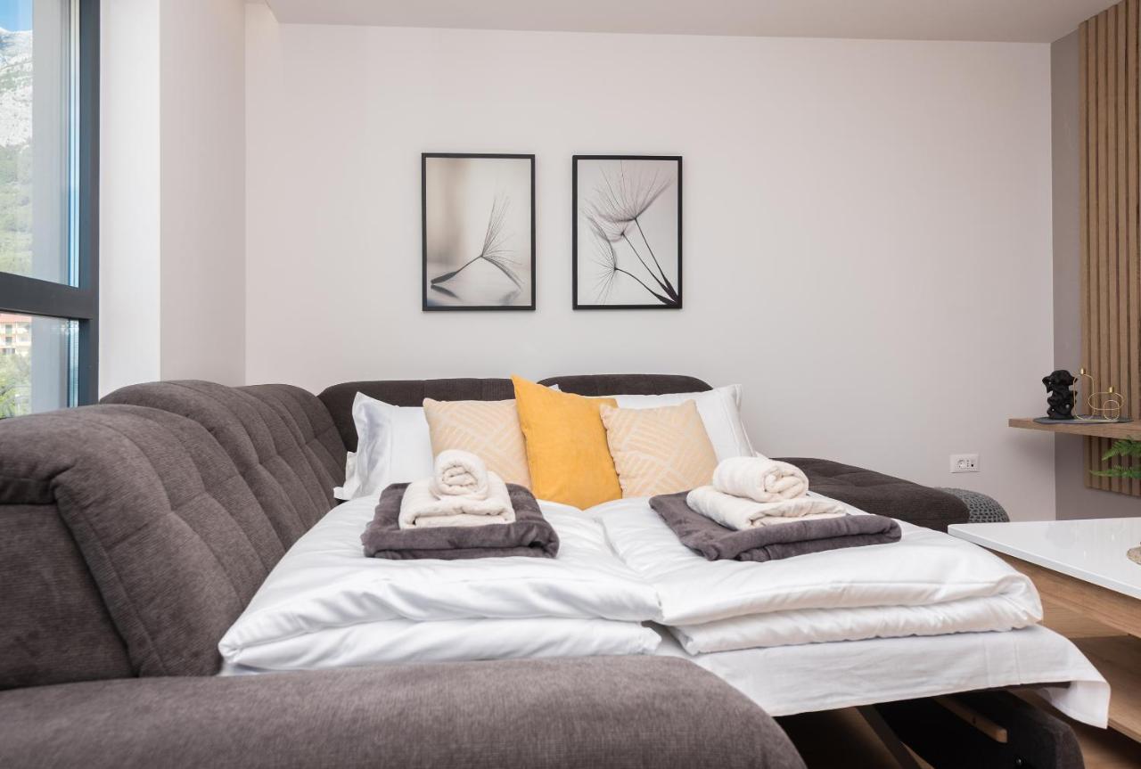 Luxury Apartment See To Sea-Sea&City View มาคาร์สกา ภายนอก รูปภาพ